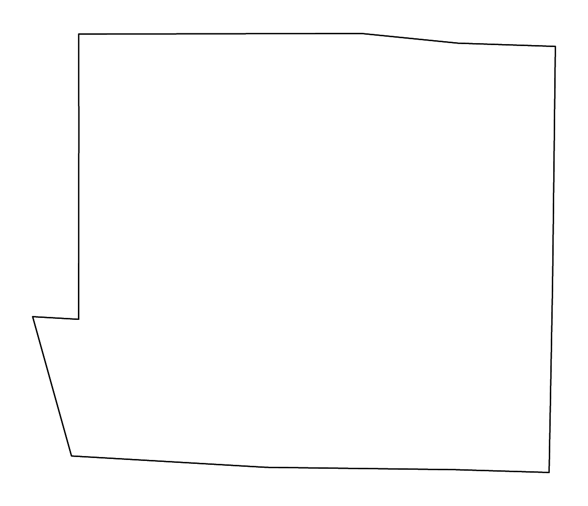 Mapa de contorno de Drew, Arkansas con ríos.