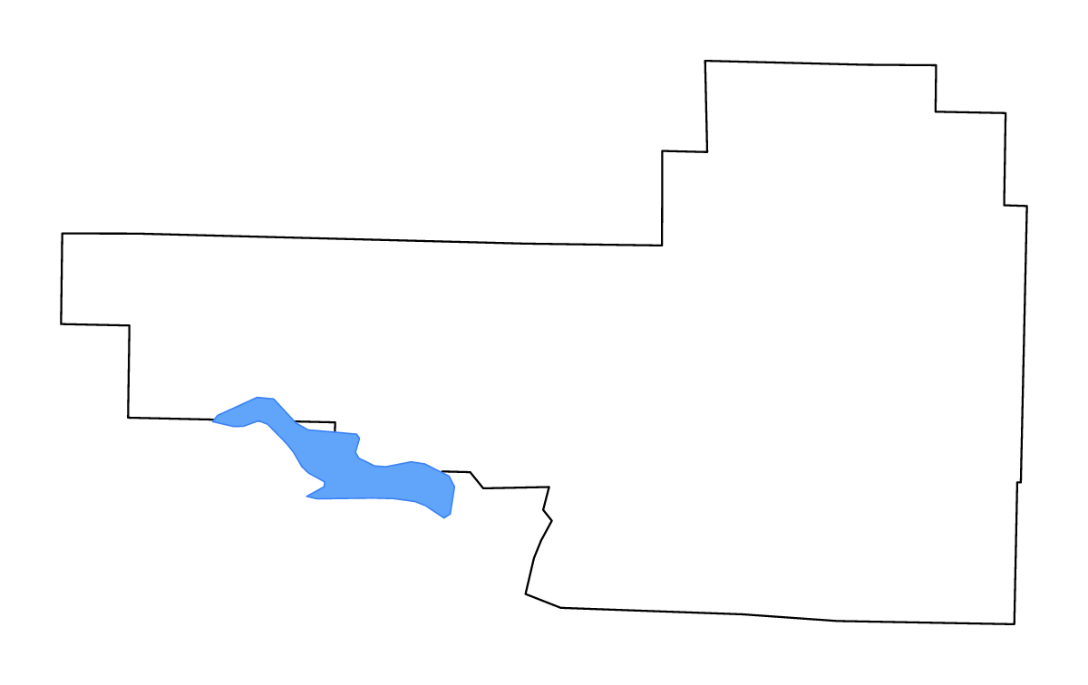 Mapa de contorno de Hot Spring, Arkansas con lagos y ríos.