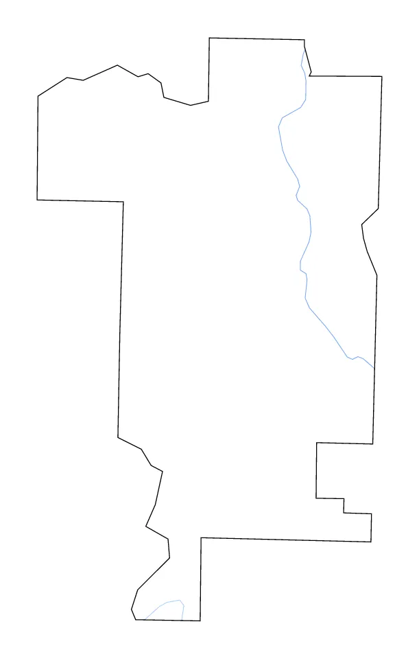 Prairie outline map preview