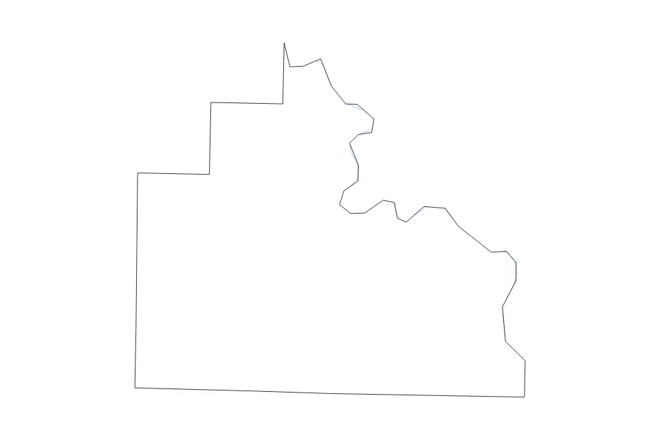 Mapa de Stone, Arkansas de tipo contorno y ríos para América del Norte, con contorno y ríos con límites limpios.