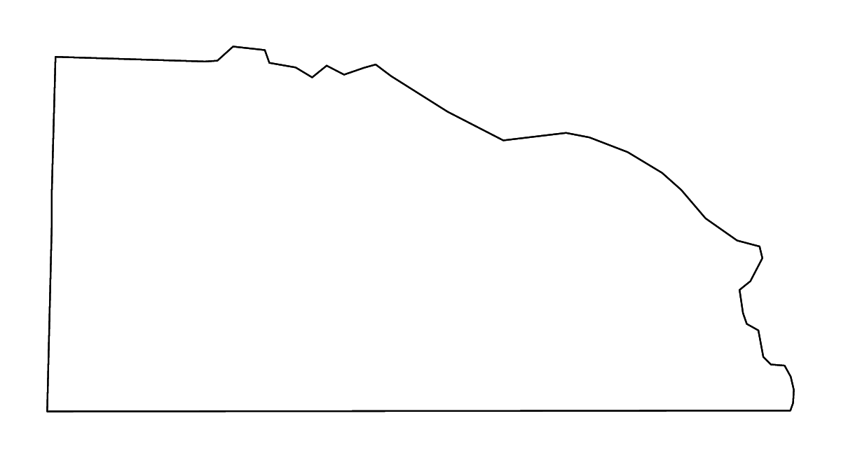 Mapa de contorno de Union, Arkansas con ríos.