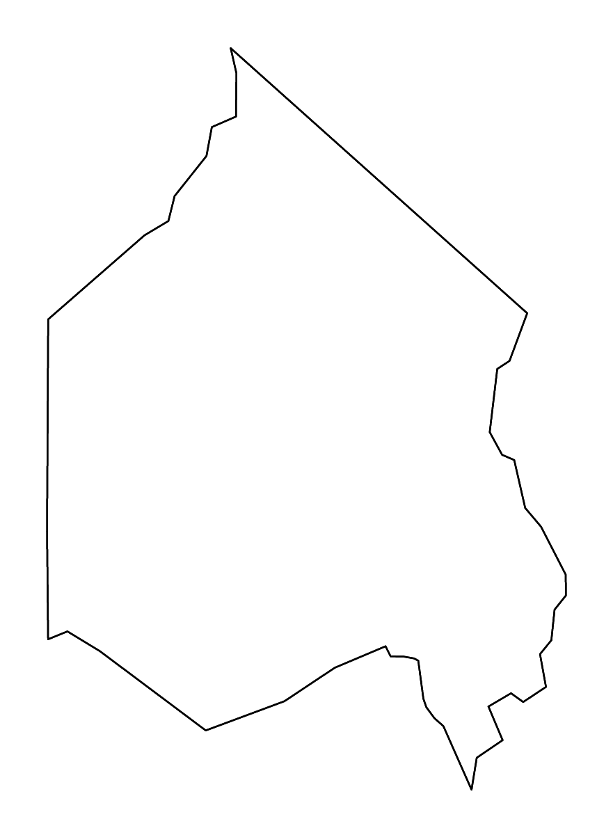 Carte de contour de Alpine, California avec rivières.