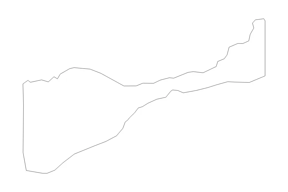 Mapa de Amador, California de tipo contorno para América del Norte, con contorno con límites limpios.