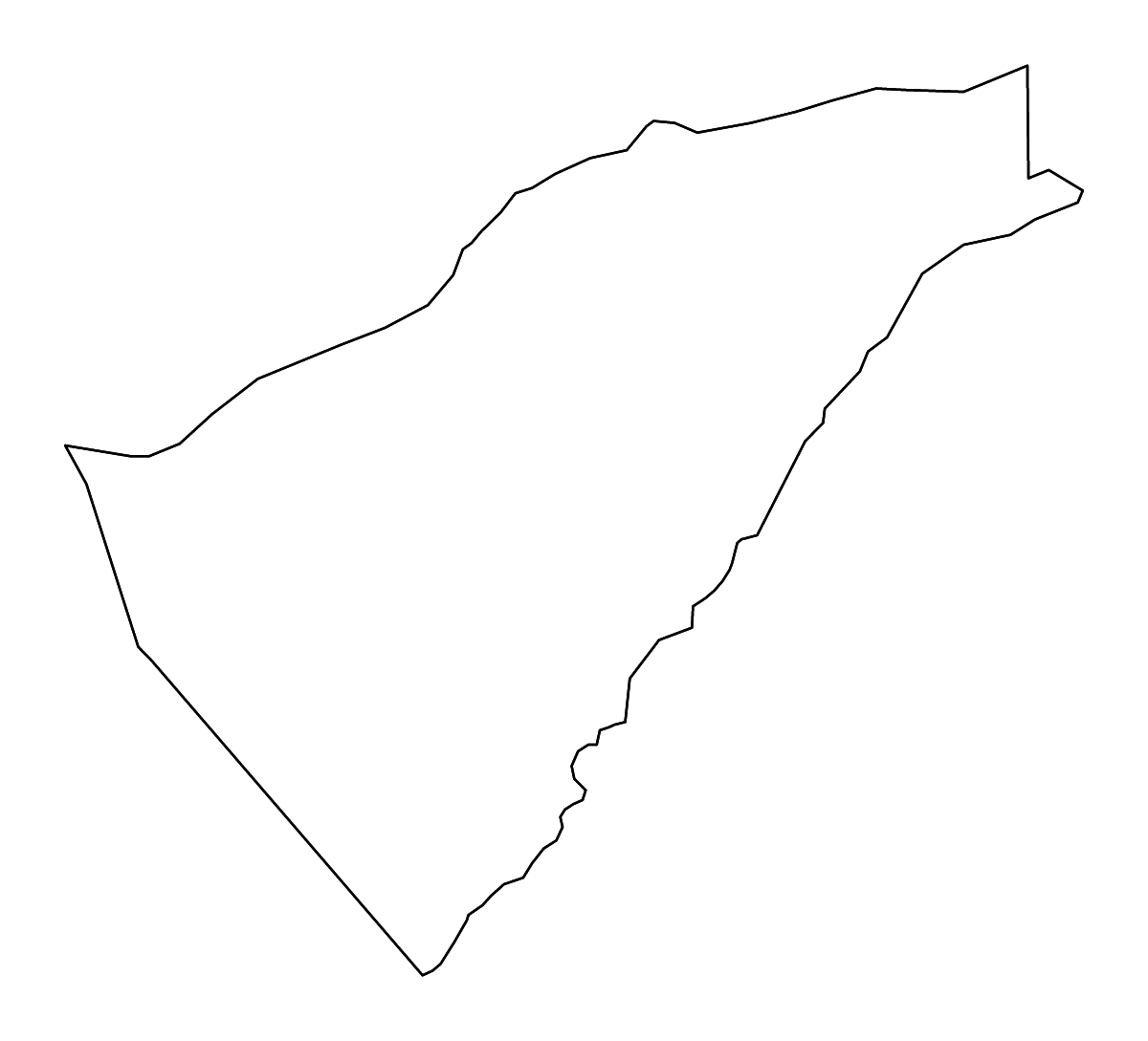 Carte de contour de Calaveras, California avec rivières.