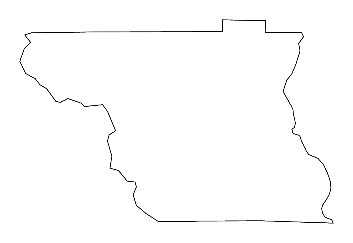 Carte de contour de Colusa, California avec rivières.