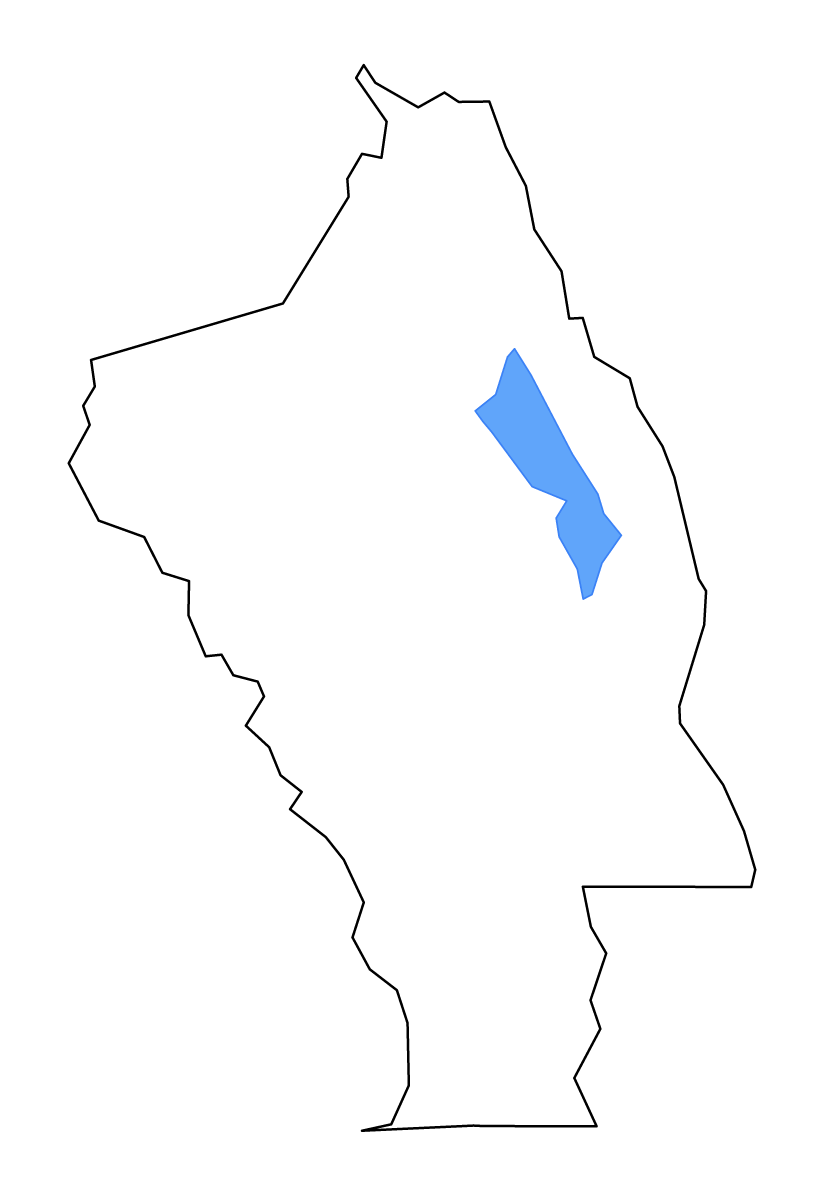 Carte de contour de Napa, California avec lacs et rivières.