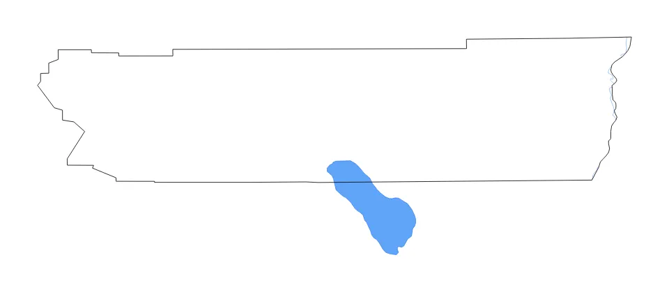 Riverside outline map preview