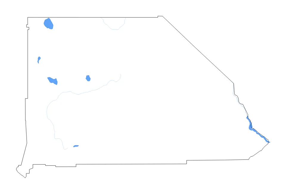 San Bernardino outline map preview