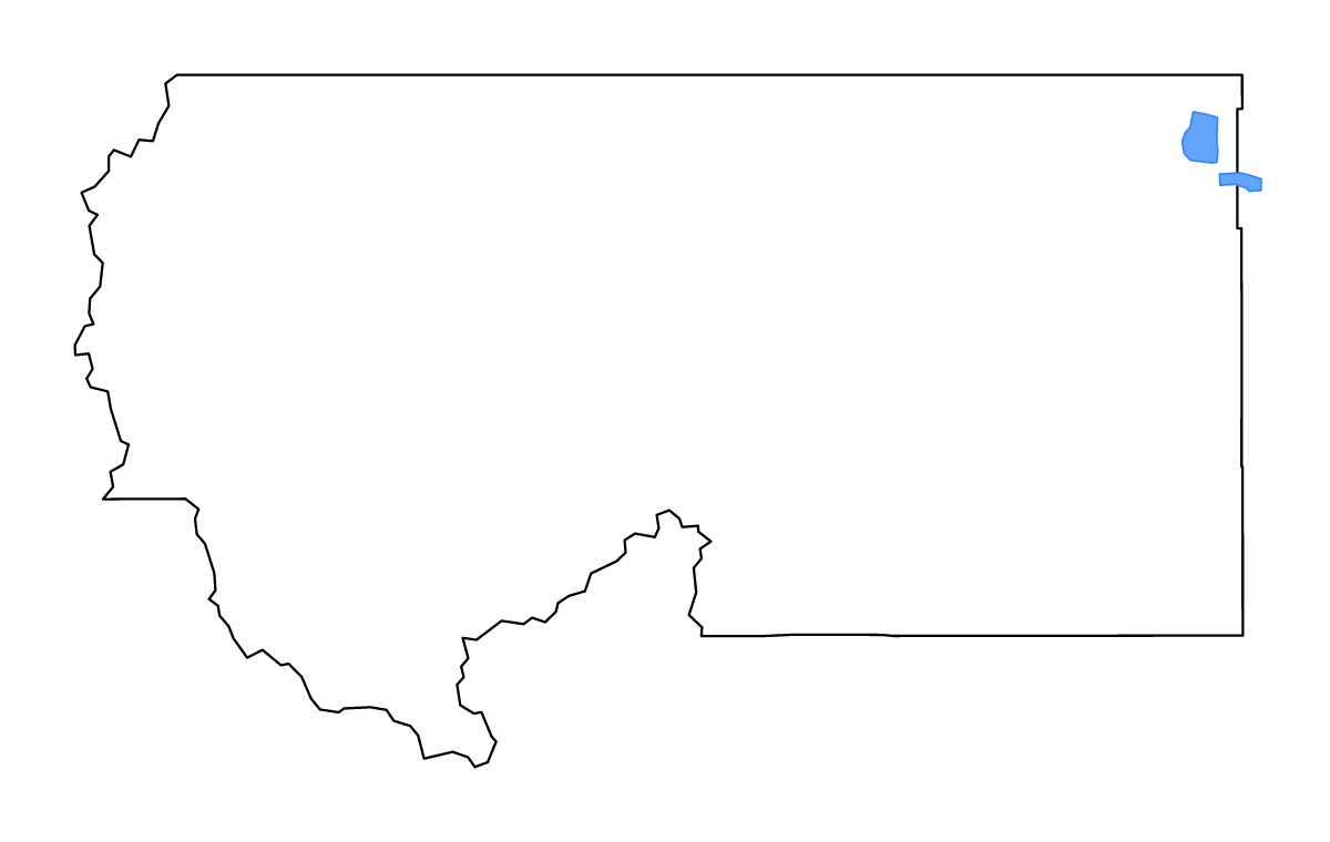 Carte de contour de Siskiyou, California avec lacs et rivières.