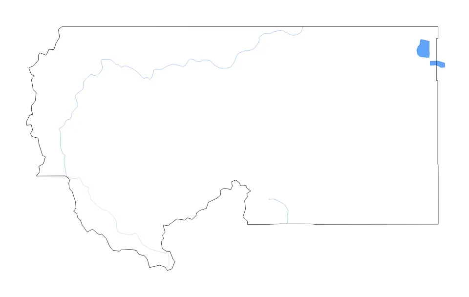 Siskiyou outline map preview