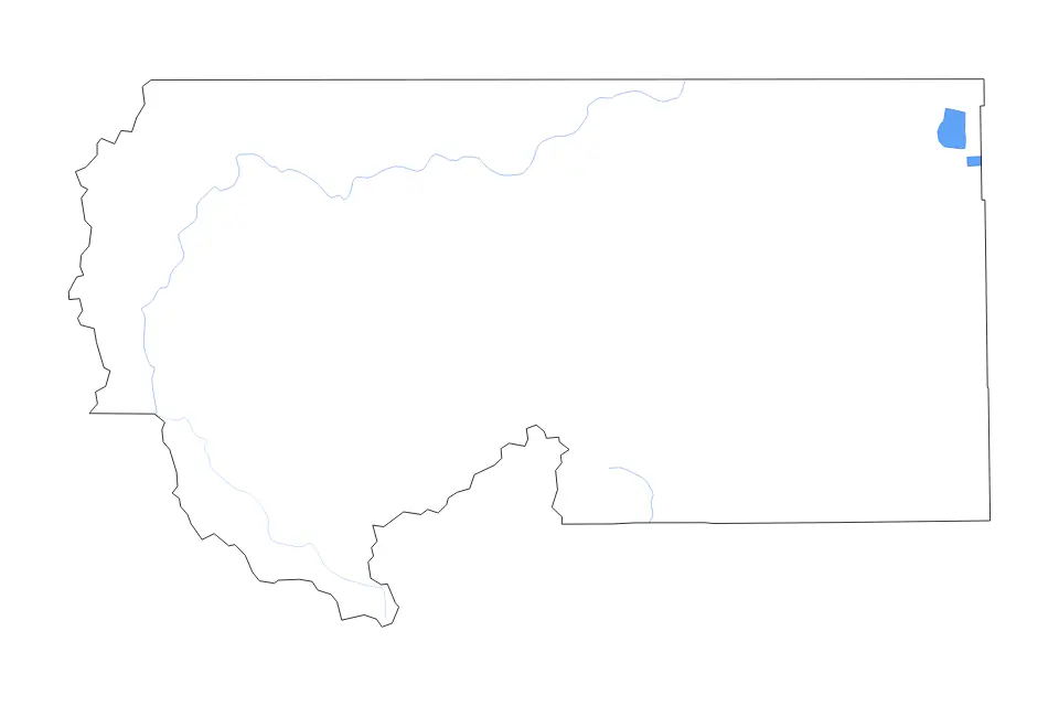 Mapa de Siskiyou, California de tipo contorno, lagos y ríos para América del Norte, con contorno, lagos y ríos con elementos de agua como Tule Lake Sump y Tule Lake Sump.