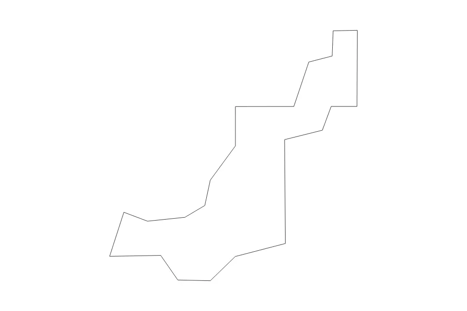 Broomfield outline map preview
