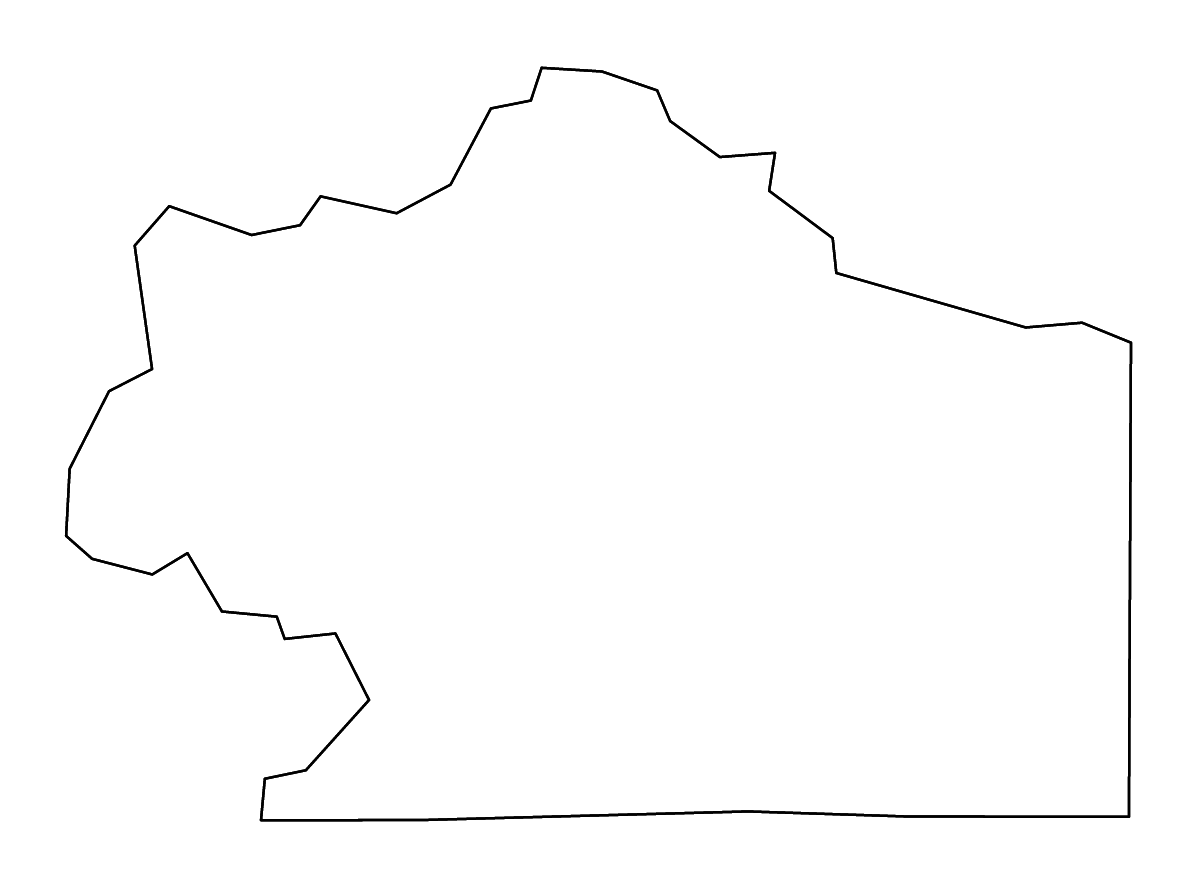 Mapa de contorno de Clear Creek, Colorado con ríos.