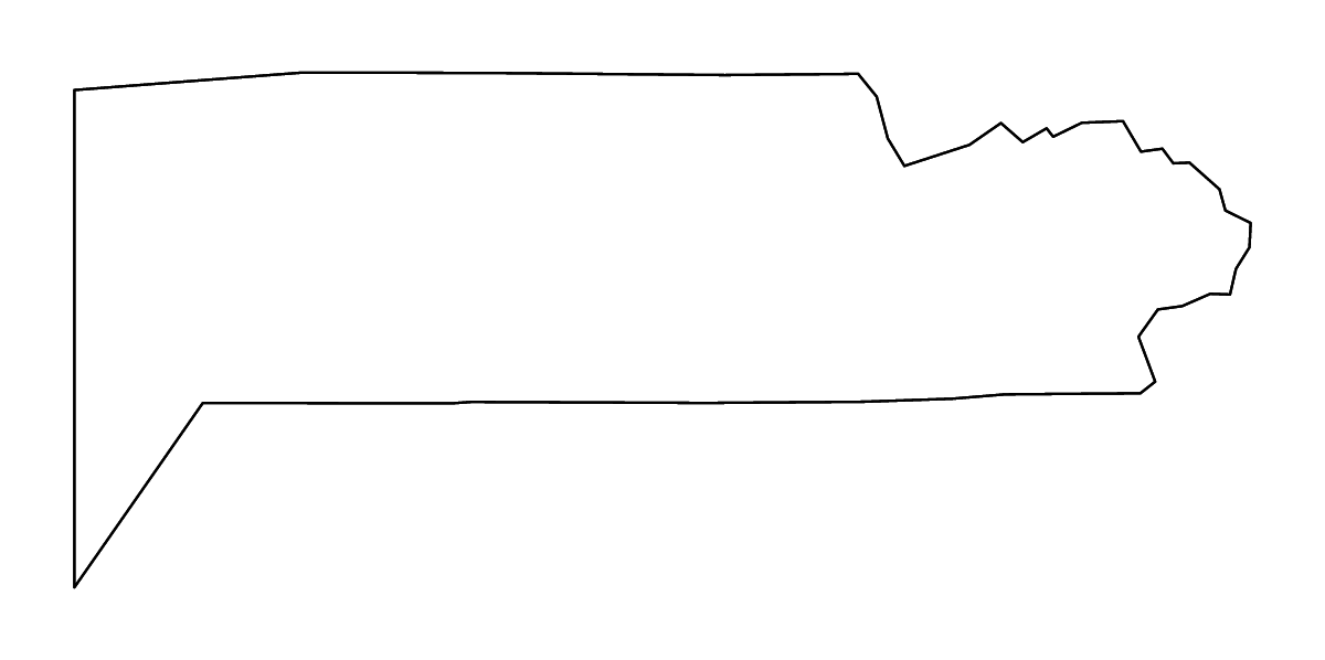 Mapa de contorno de Dolores, Colorado con ríos.