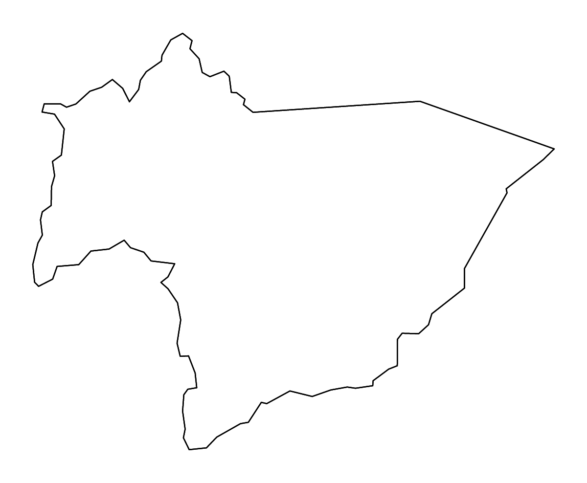 Mapa de contorno de Huerfano, Colorado con ríos.