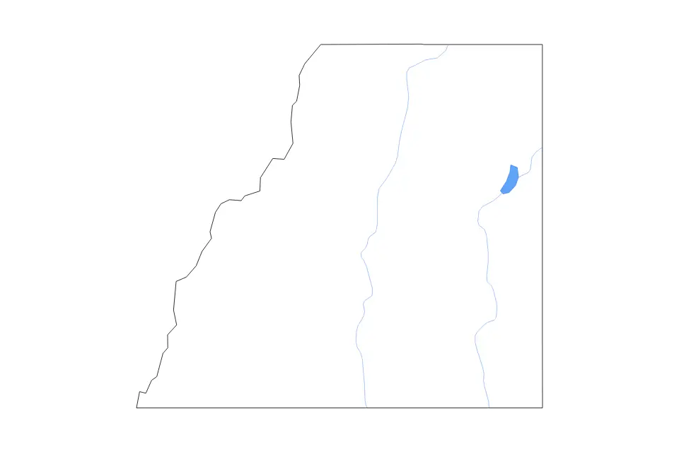 Mapa de La Plata, Colorado de tipo contorno, lagos y ríos para América del Norte, con contorno, lagos y ríos con elementos de agua como Vallecito Reservoir.