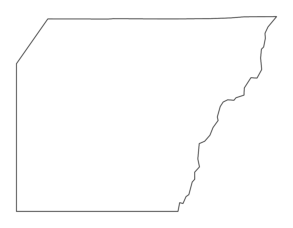 Mapa de contorno de Montezuma, Colorado con ríos.