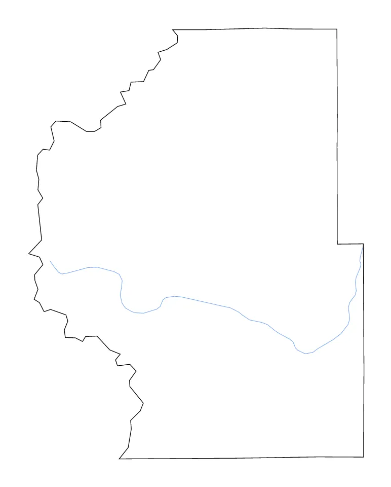 Park outline map preview
