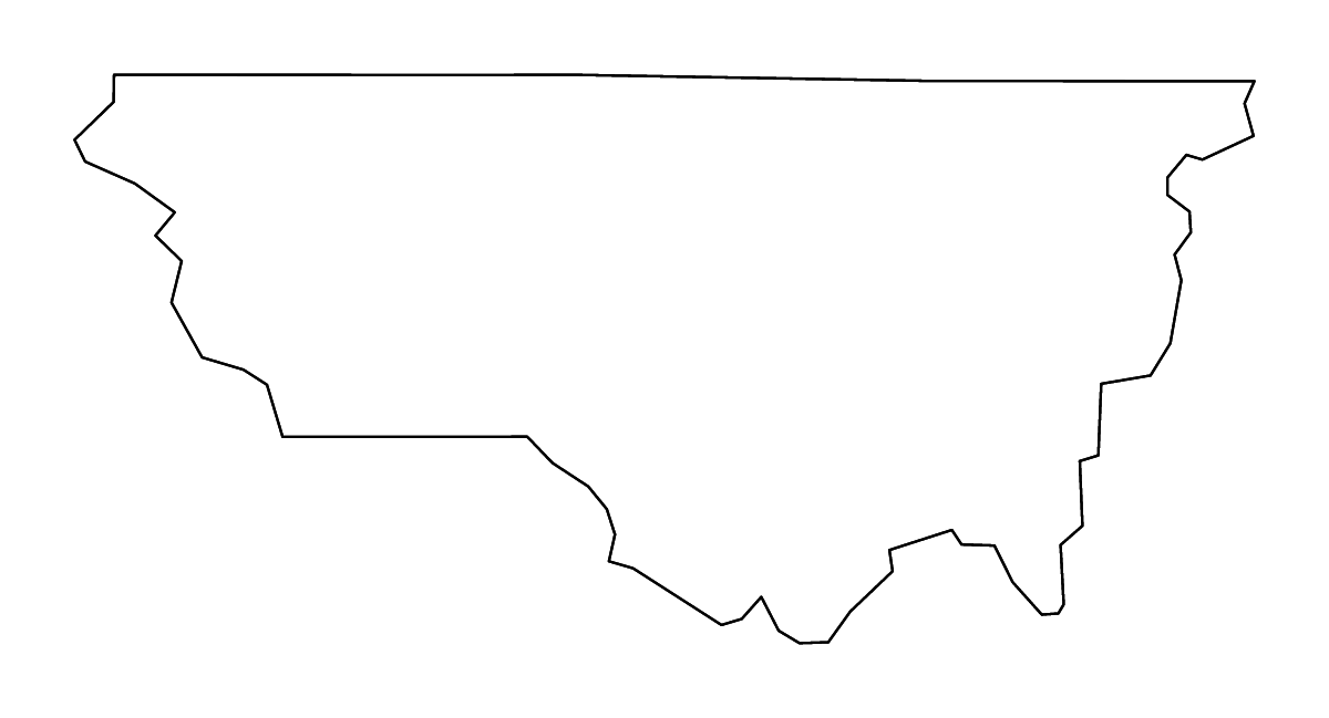 Mapa de contorno de Pitkin, Colorado con ríos.