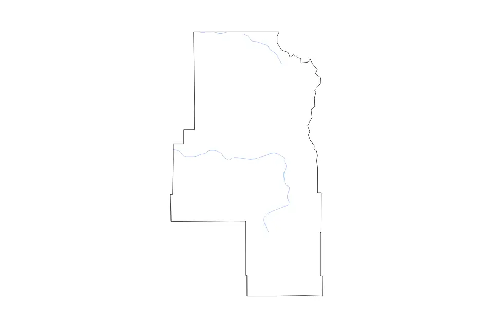 Routt outline map preview