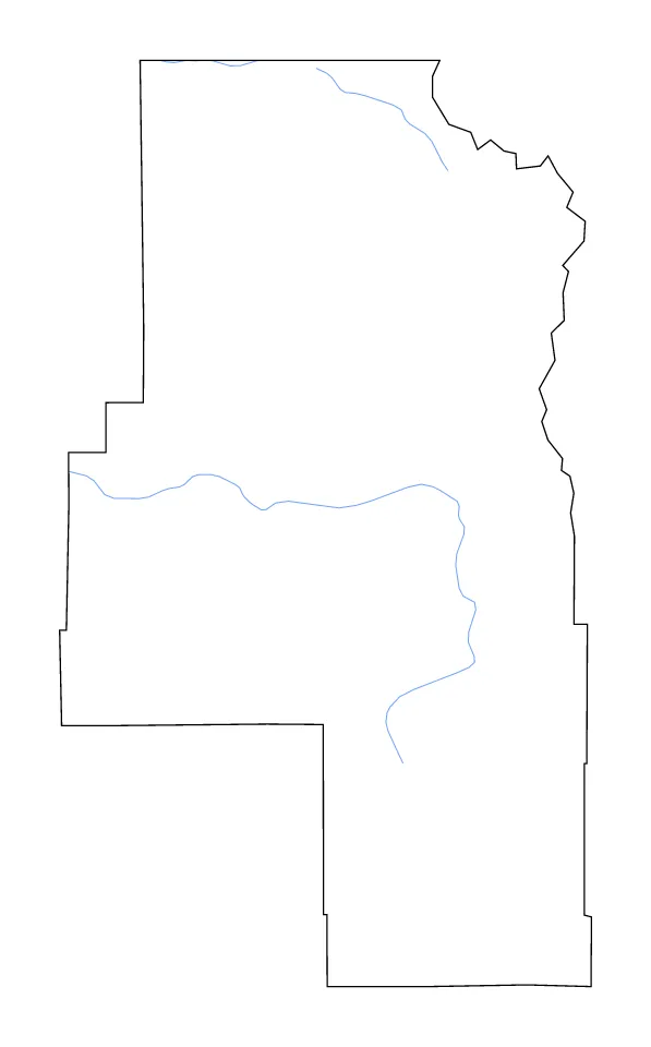 Routt outline map preview