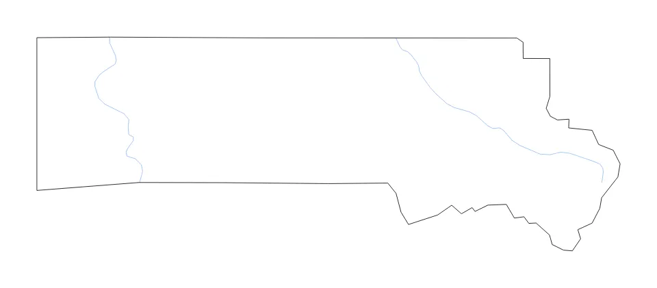 San Miguel outline map preview