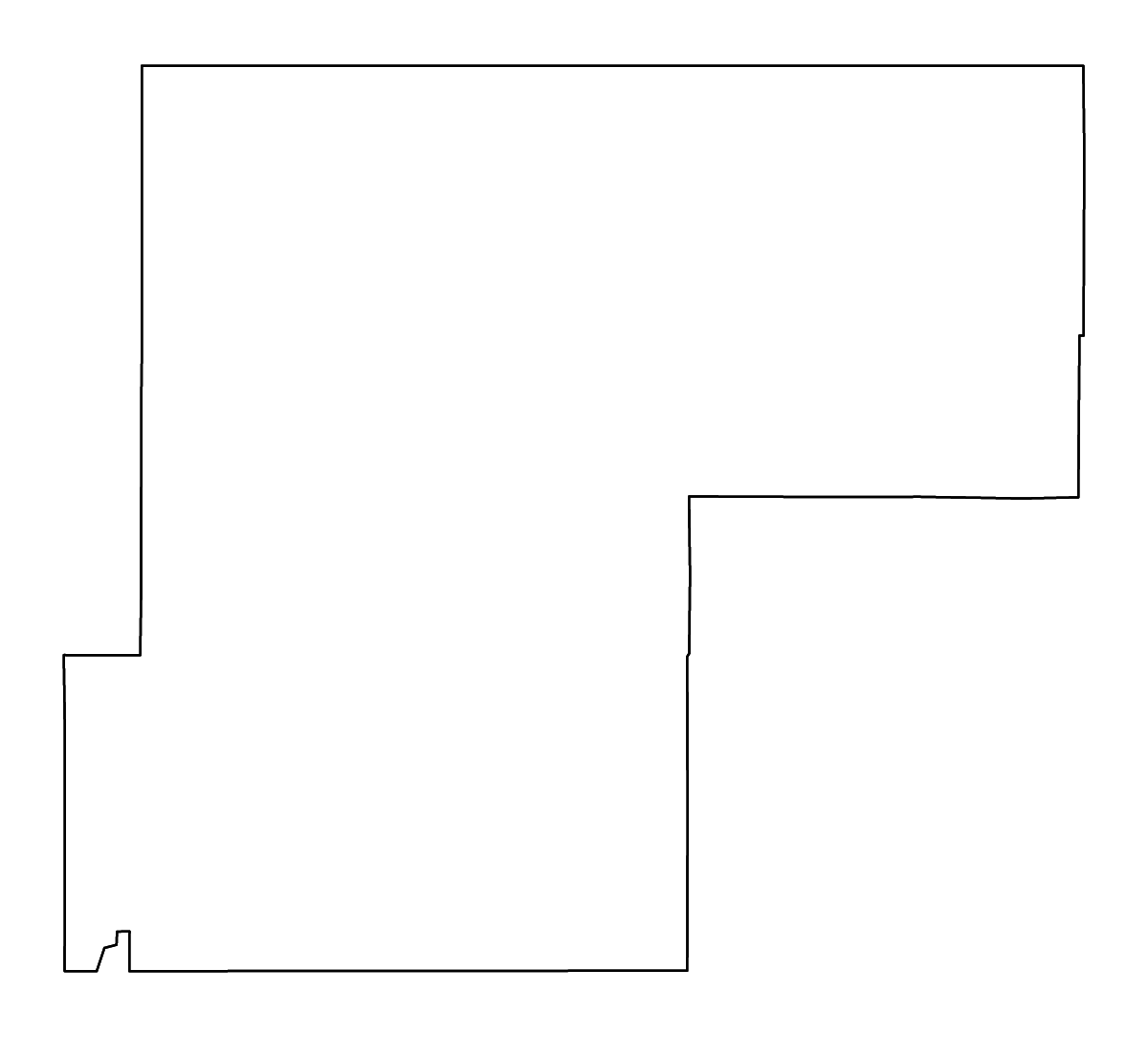 Mapa de contorno de Weld, Colorado con ríos.