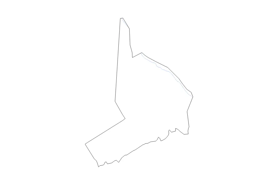 Mapa de Fairfield, Connecticut de tipo contorno y ríos para América del Norte, con contorno y ríos con límites limpios.