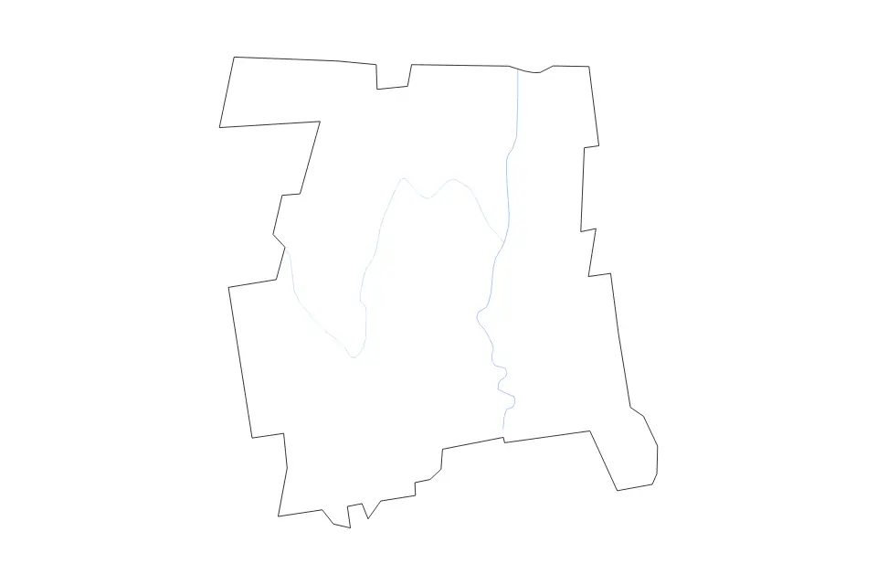 Mapa de Hartford, Connecticut de tipo contorno y ríos para América del Norte, con contorno y ríos con límites limpios.