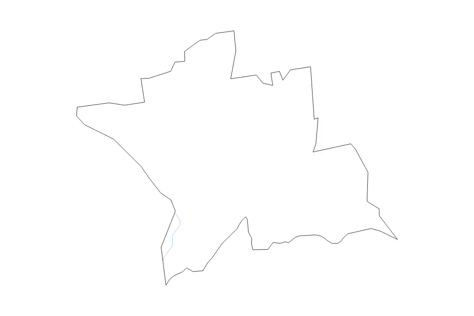 Mapa de New Haven, Connecticut de tipo contorno y ríos para América del Norte, con contorno y ríos con límites limpios.