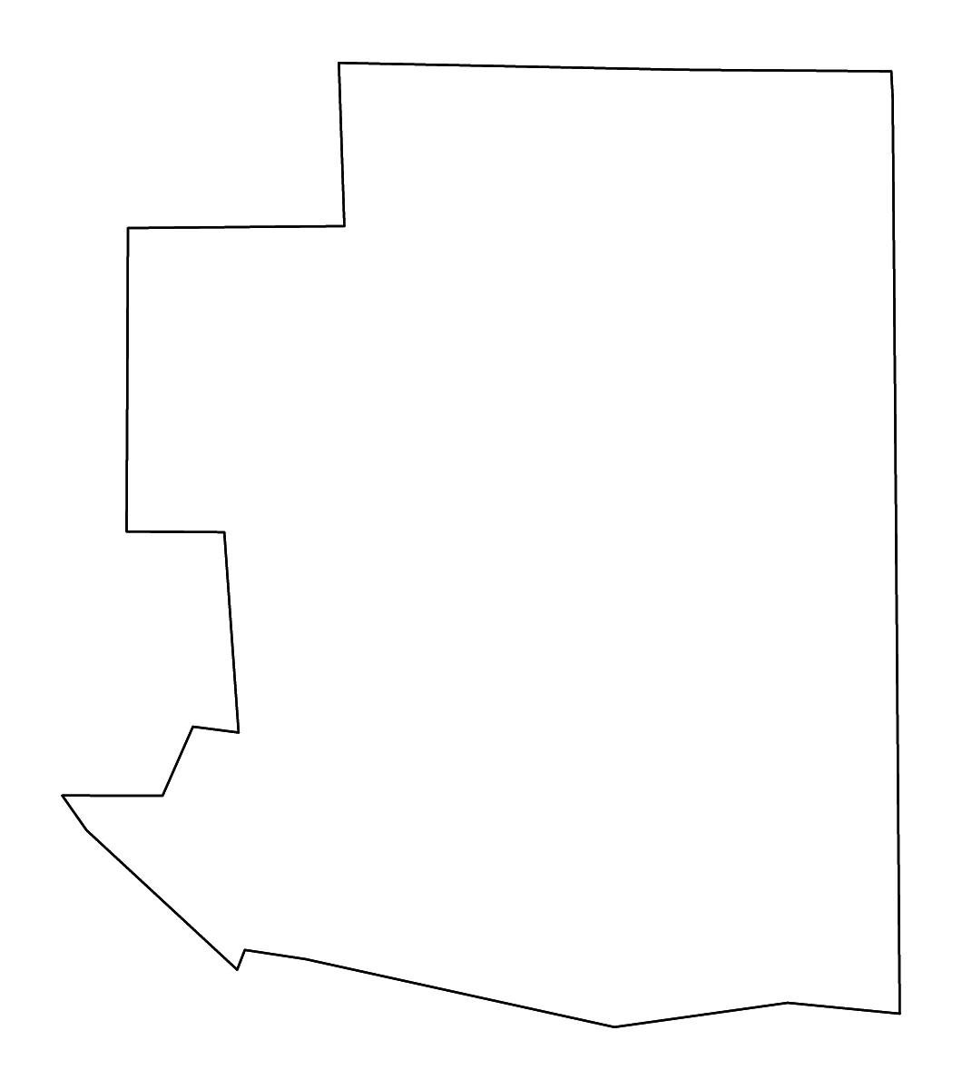 Carte de contour de Windham, Connecticut avec rivières.