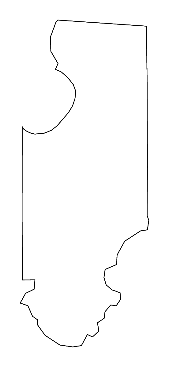 Mapa de contorno de Columbia, Florida con ríos.