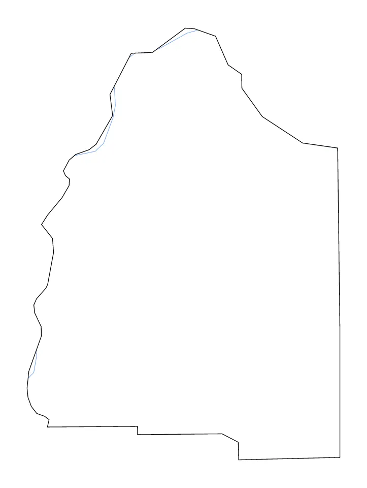 Gilchrist outline map preview