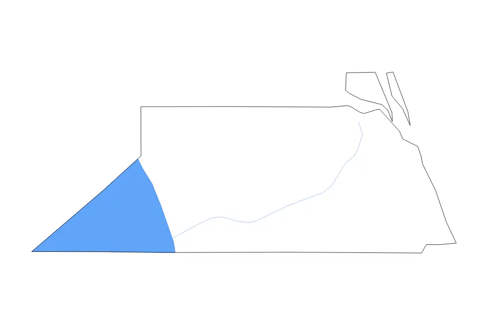 Outline map of Martin County, Florida with subdivision borders and major lakes and rivers.