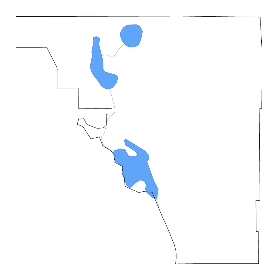 Osceola outline map preview
