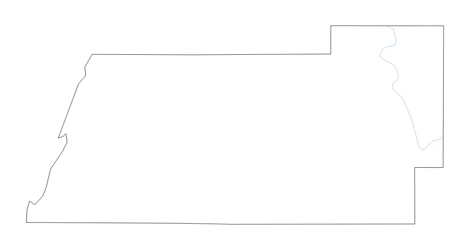 Pasco outline map preview