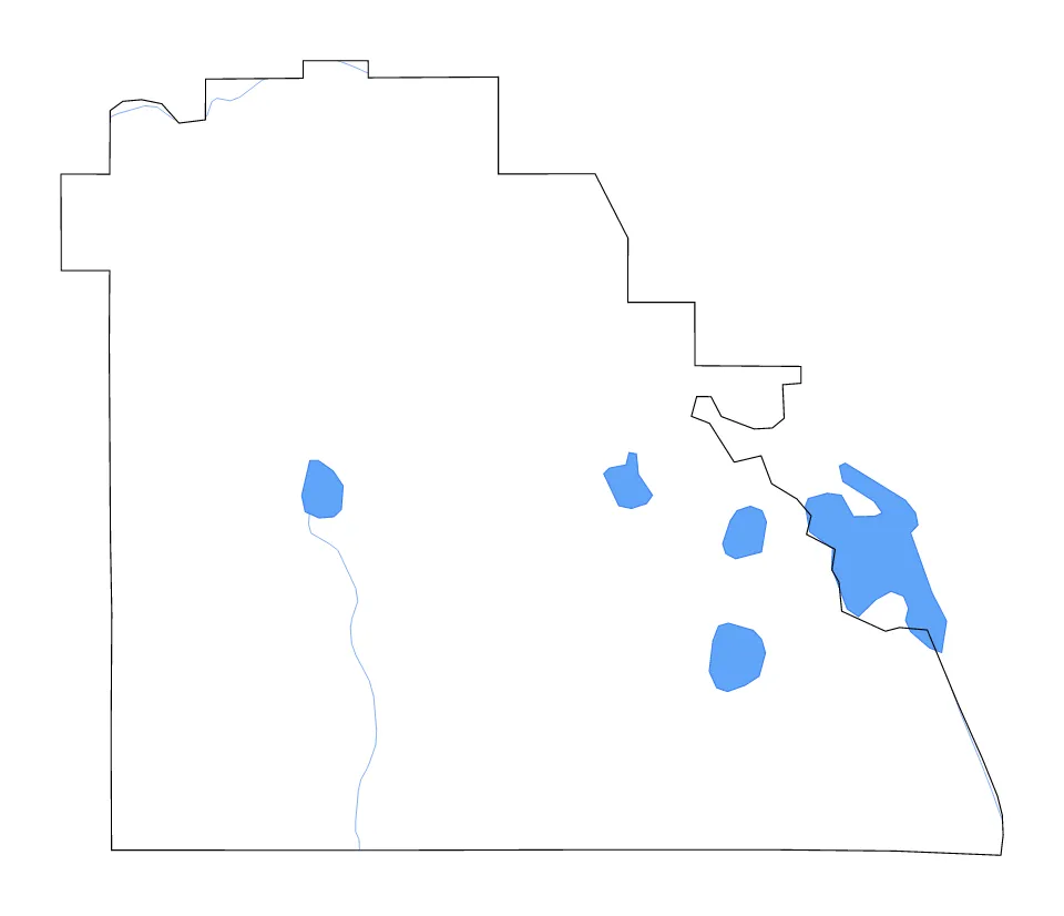 Polk outline map preview