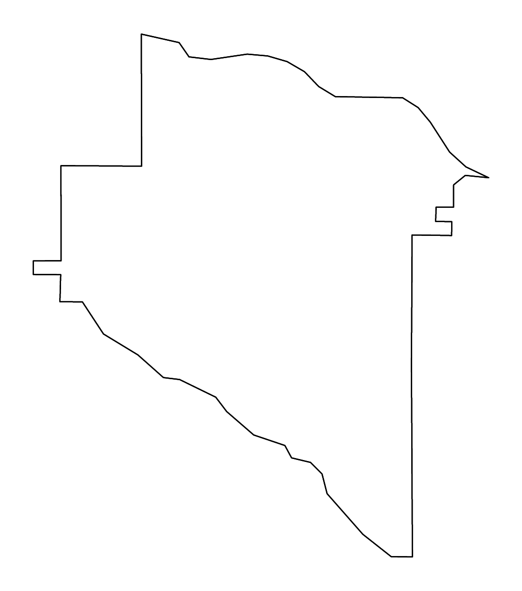 Carte de contour de Appling, Georgia avec rivières.