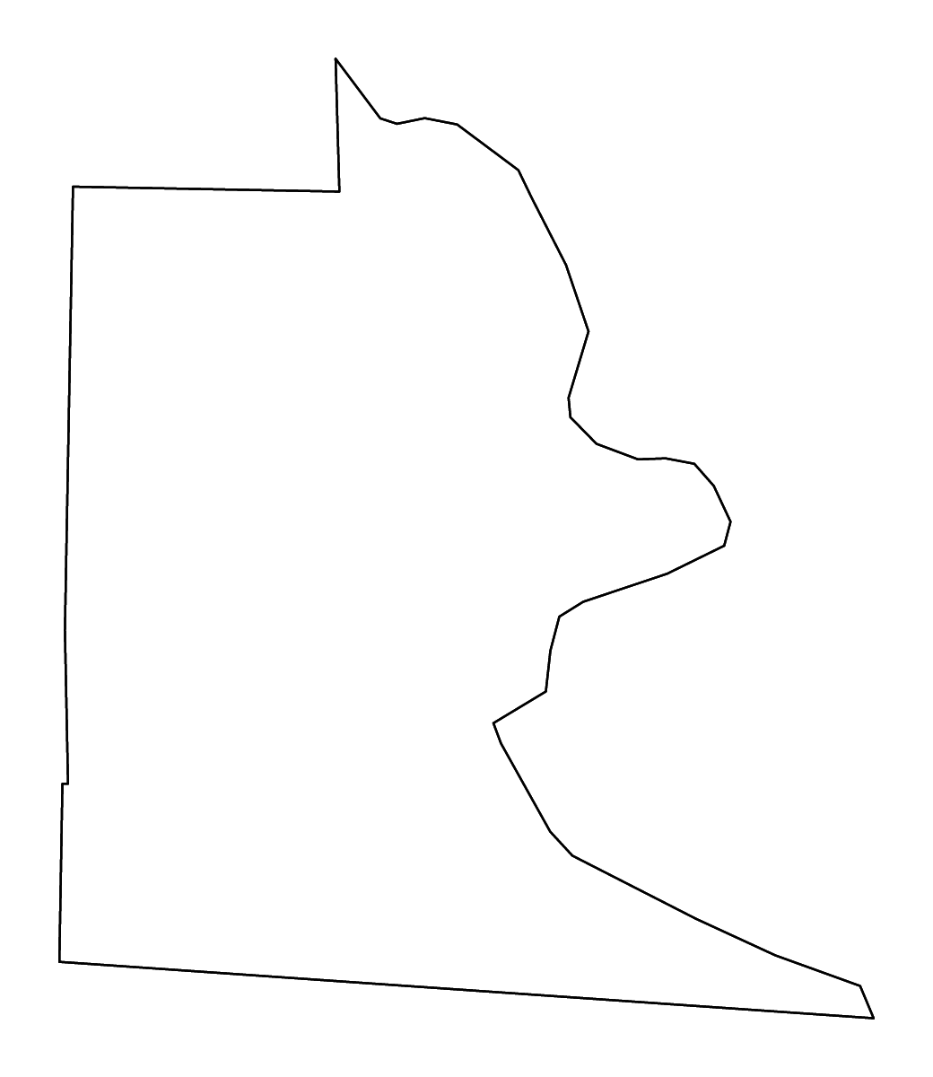 Mapa de contorno de Brooks, Georgia con ríos.