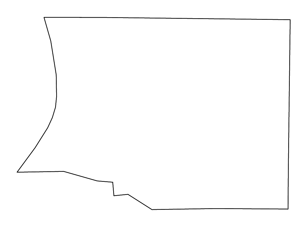 Mapa de contorno de Crisp, Georgia con ríos.