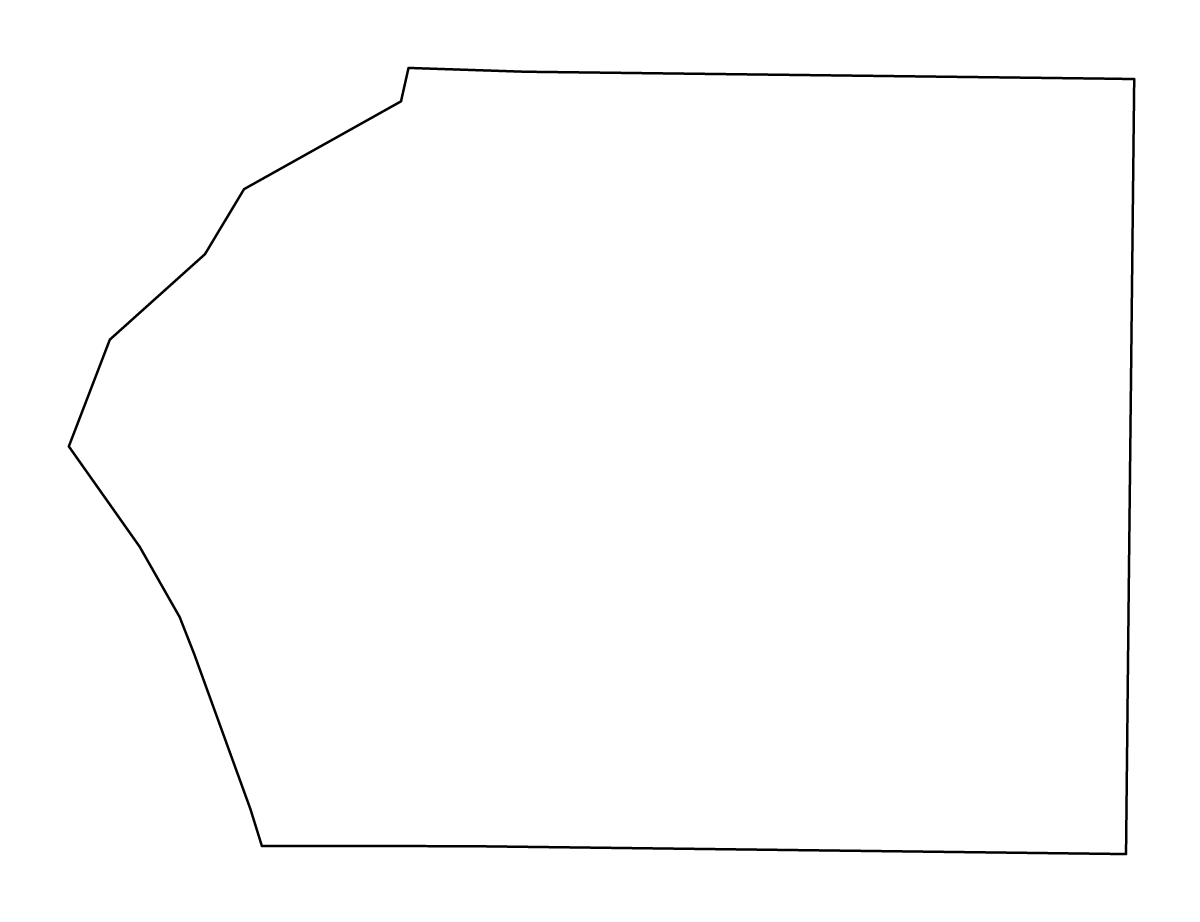Carte de contour de Dooly, Georgia.