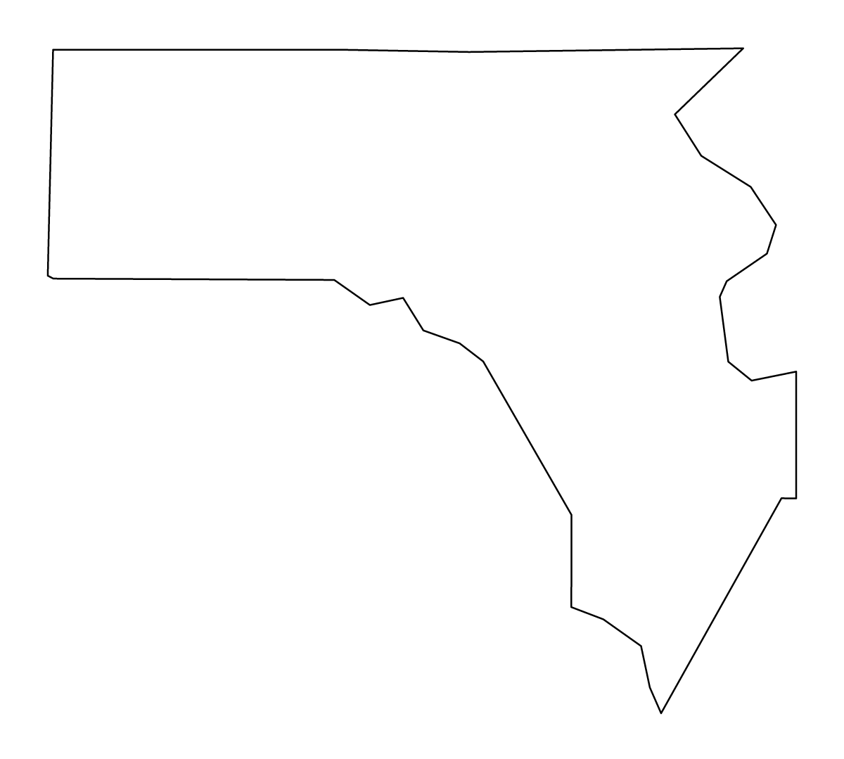Mapa de contorno de Fannin, Georgia.