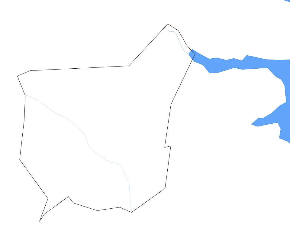 Franklin outline map preview