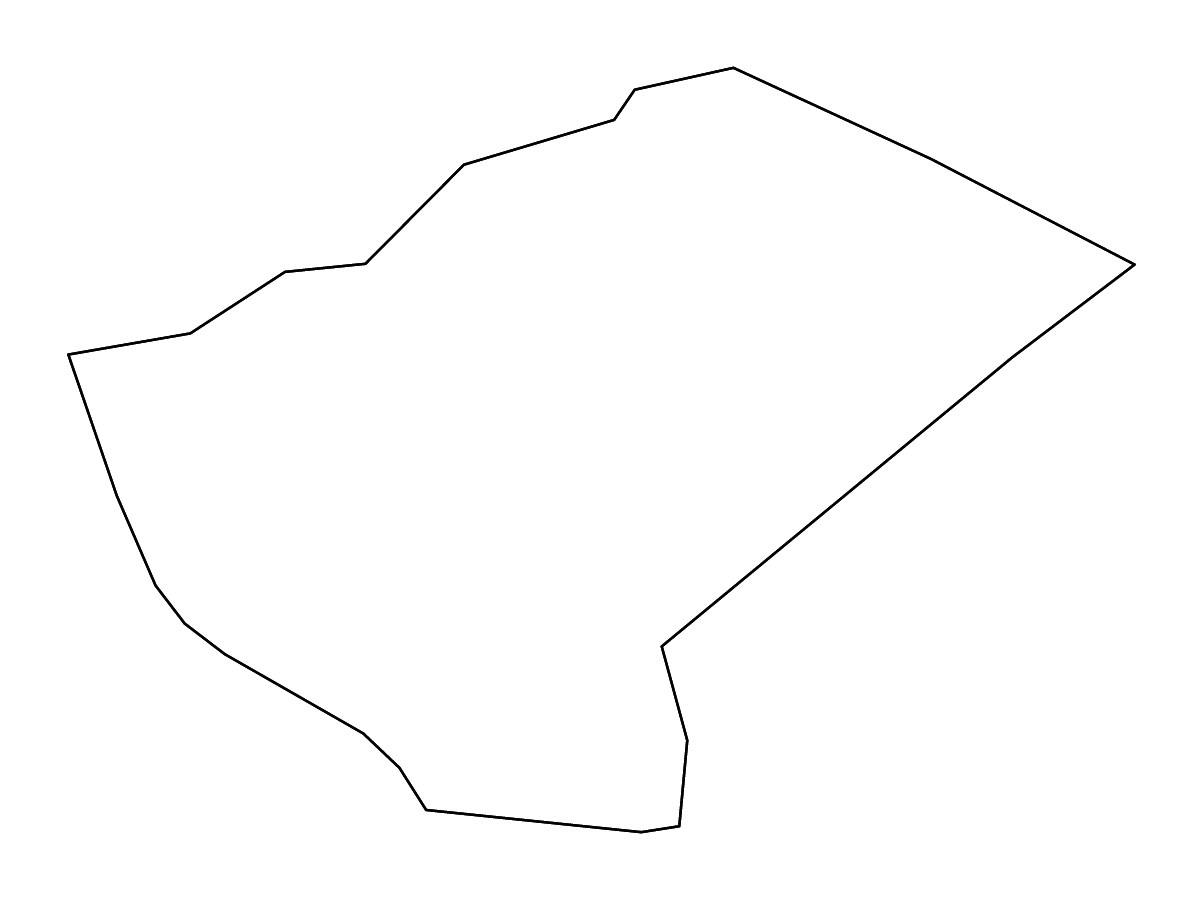 Mapa de contorno de Glascock, Georgia con ríos.