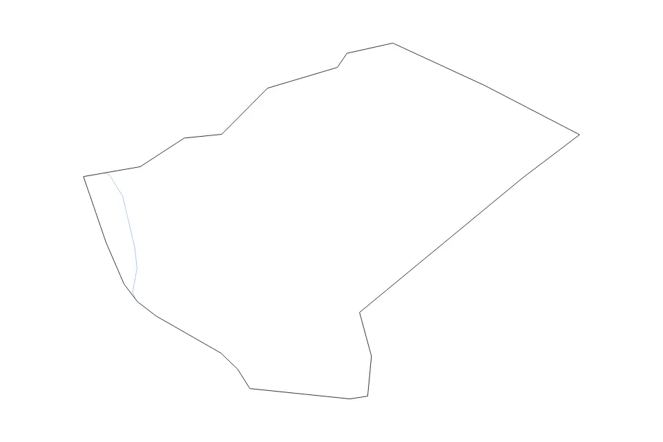 Carte de Glascock, Georgia de type contour et rivières pour Amérique du Nord, montrant contour et rivières avec des limites nettes.