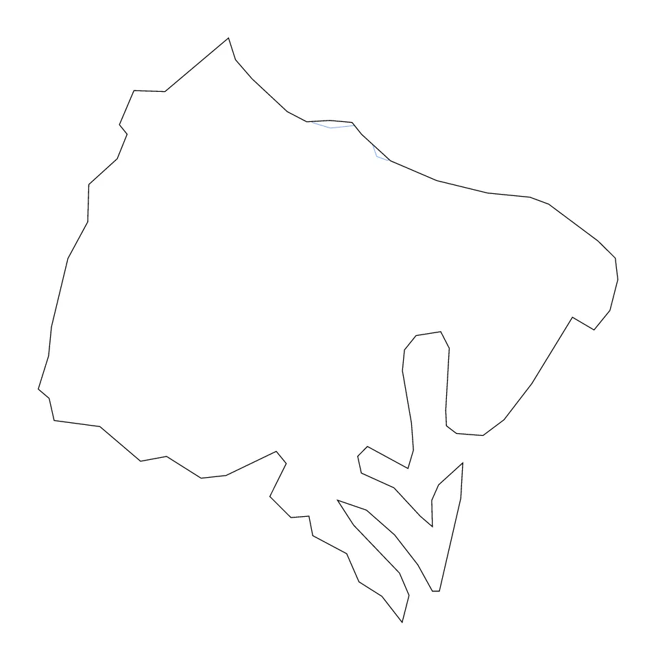 Glynn outline map preview