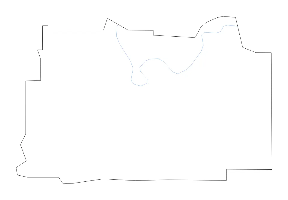 Gordon outline map preview