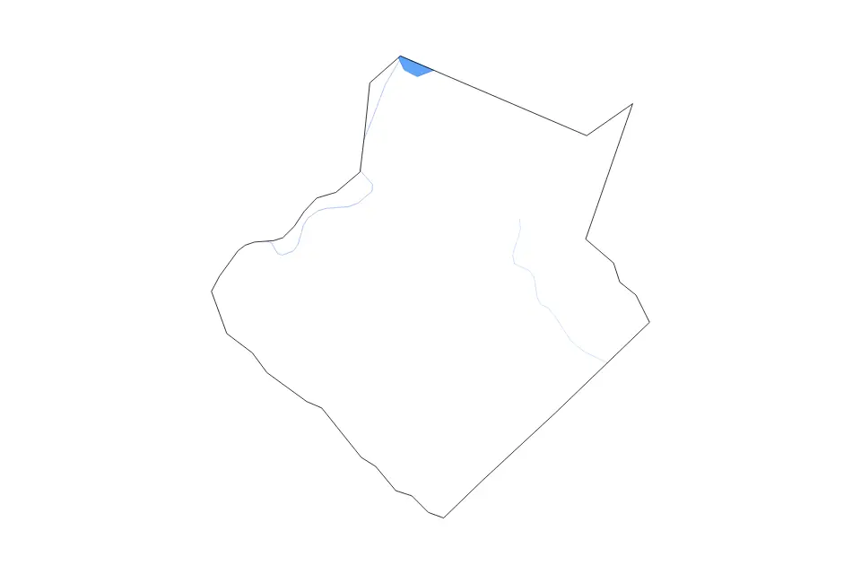 Mapa de Gwinnett, Georgia de tipo contorno, lagos y ríos para América del Norte, con contorno, lagos y ríos con elementos de agua como Lake Sidney Lanier.