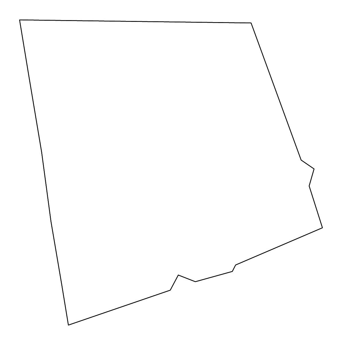 Mapa de contorno de Heard, Georgia con ríos.