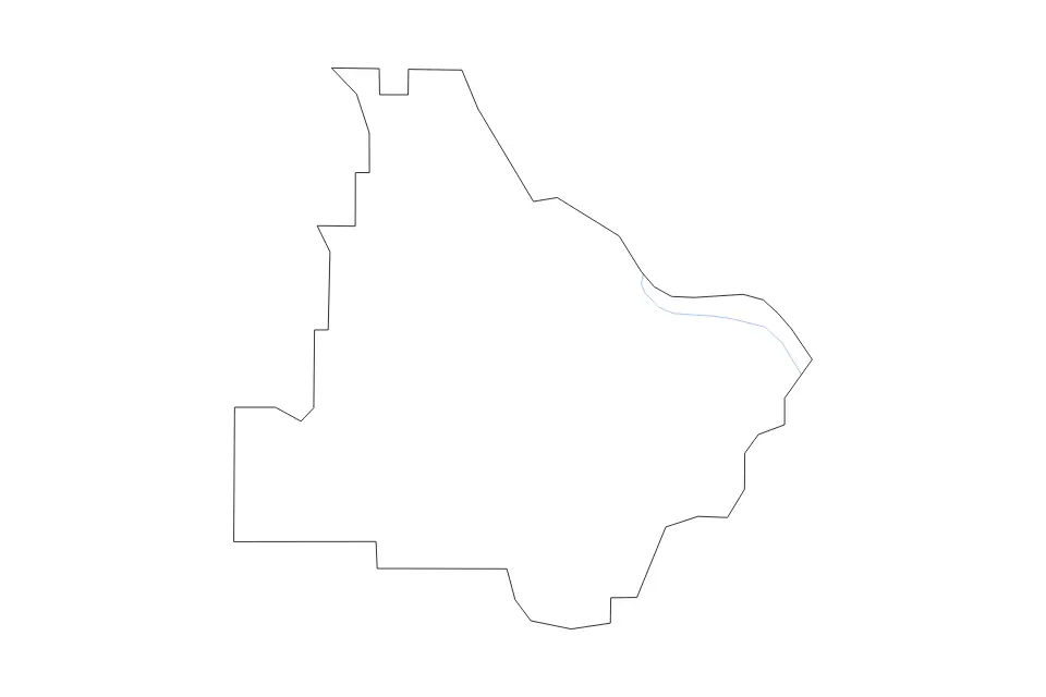 Carte de Henry, Georgia de type contour et rivières pour Amérique du Nord, montrant contour et rivières avec des limites nettes.
